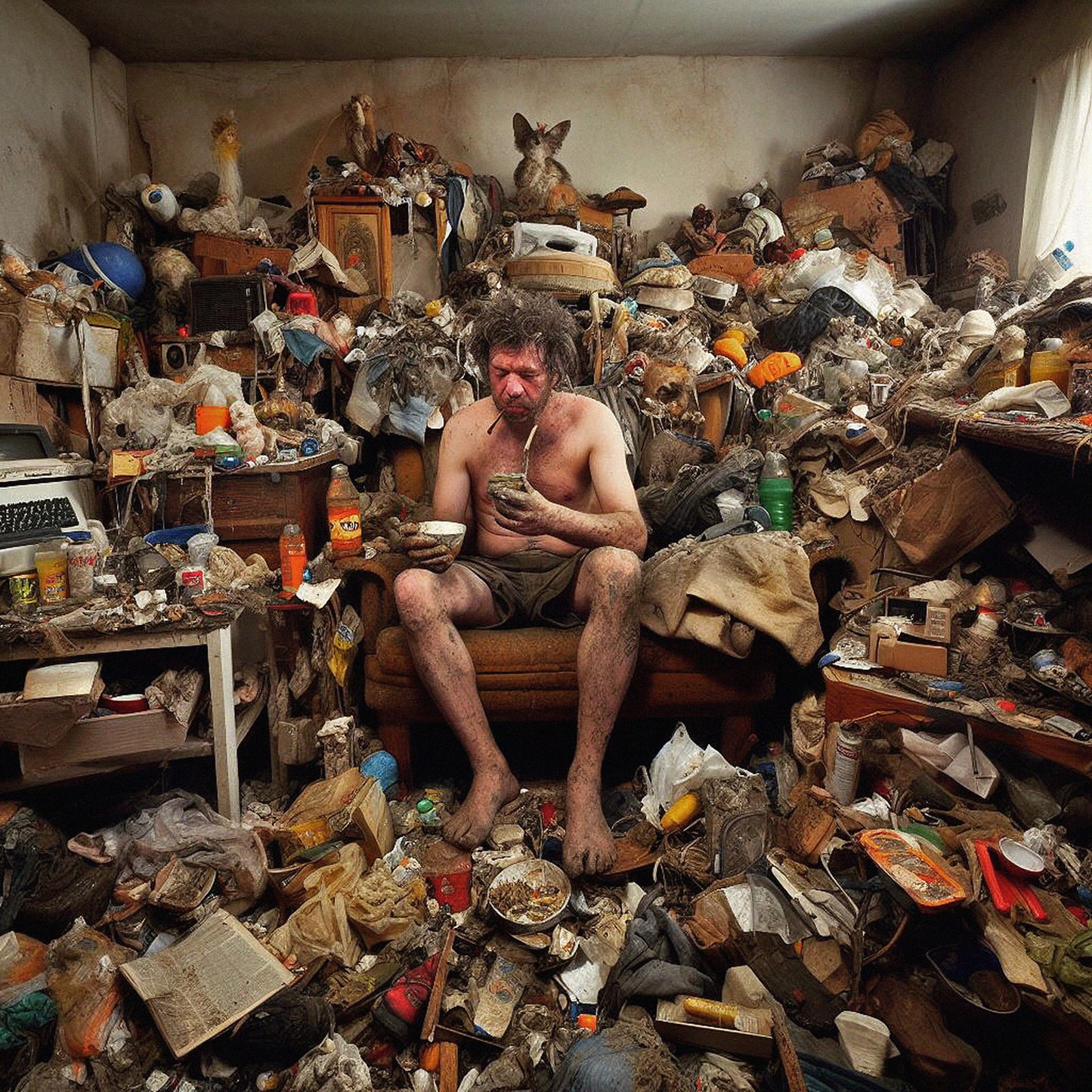 CLINT ENNS -  AI Artist Self Portrait